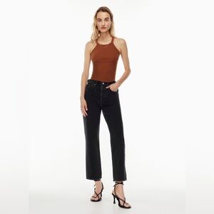 Aritzia Denim Forum The Joni High rise
Loose 29l Black Jeans size 24